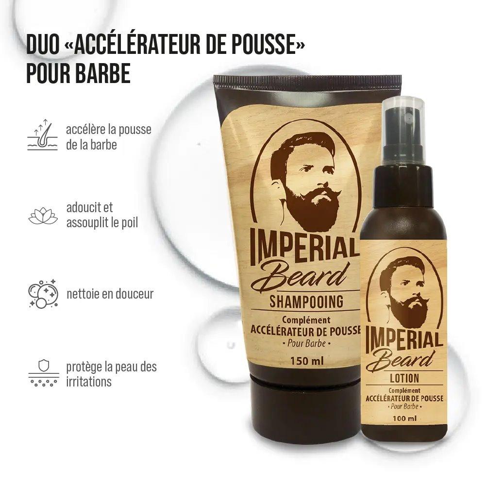 Complete kit for beard and moustache