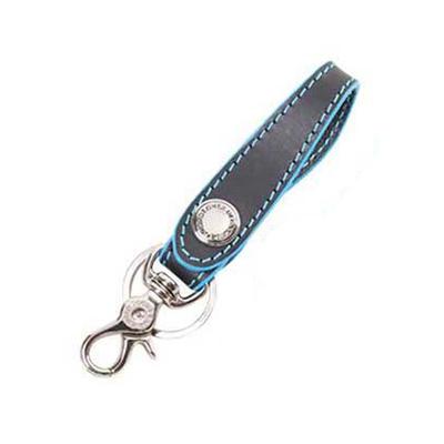 DEGNER K-51 Leder Schlüsselanhänger Schwarz/Blau