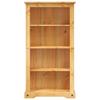 Libreria 4 Ripiani Stile Messicano Legno di Pino 80 x 29 x 150 cm