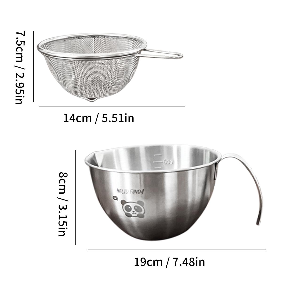 

Набор корзин для слива со шкалой из нержавеющей стали 304, миска для смешивания с ситечком, дуршлаг, сито для риса, кухонная утварь