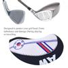 10Pcs Portable Cloth Golf Iron Club Head Cover with Unique Pattern Sports Accessory