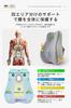 Meikaso Ergonomic Memory Foam Lumbar Support with Mounting Band, Washable (Light Gray)