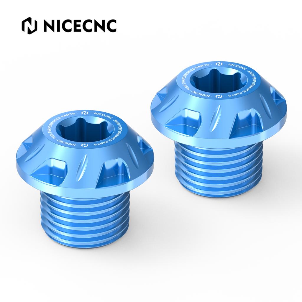 NICECNC Front Wheel Axle Bolt Nut For SUR-RON light bee X For Surron light bee S L1E For Segway X160 X260 Electric Dirt Bike