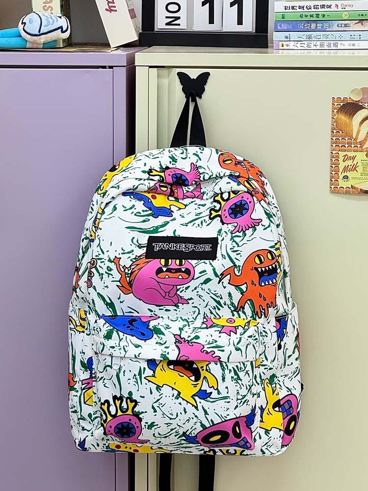 Sac à dos Cosplay Anime Hazbin Hotel Sacoche d'école pour étudiants Sac à dos BD Sac à dos pour ordinateur portable Sac à dos de voyage Sac à dos Rucksack Jeunes en plein air Cadeaux