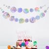Cheerland Iridescent Galaxy Happy Birthday Banner Moon Star Birthday Party Decorations Space Garland Party Decor Planet Theme Happy Bday Letter Sign