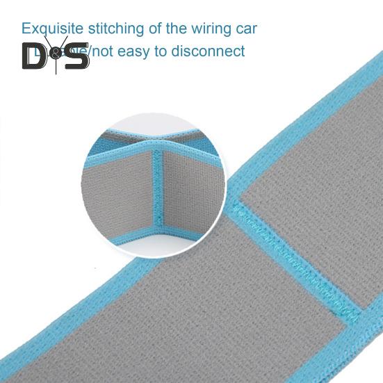 Yoga Stretching Strap with 11 Loop Physical Therapy Pilates Ballet Dance Body Leg Stretcher Elastic Band Home Gym Workout Resistance Band