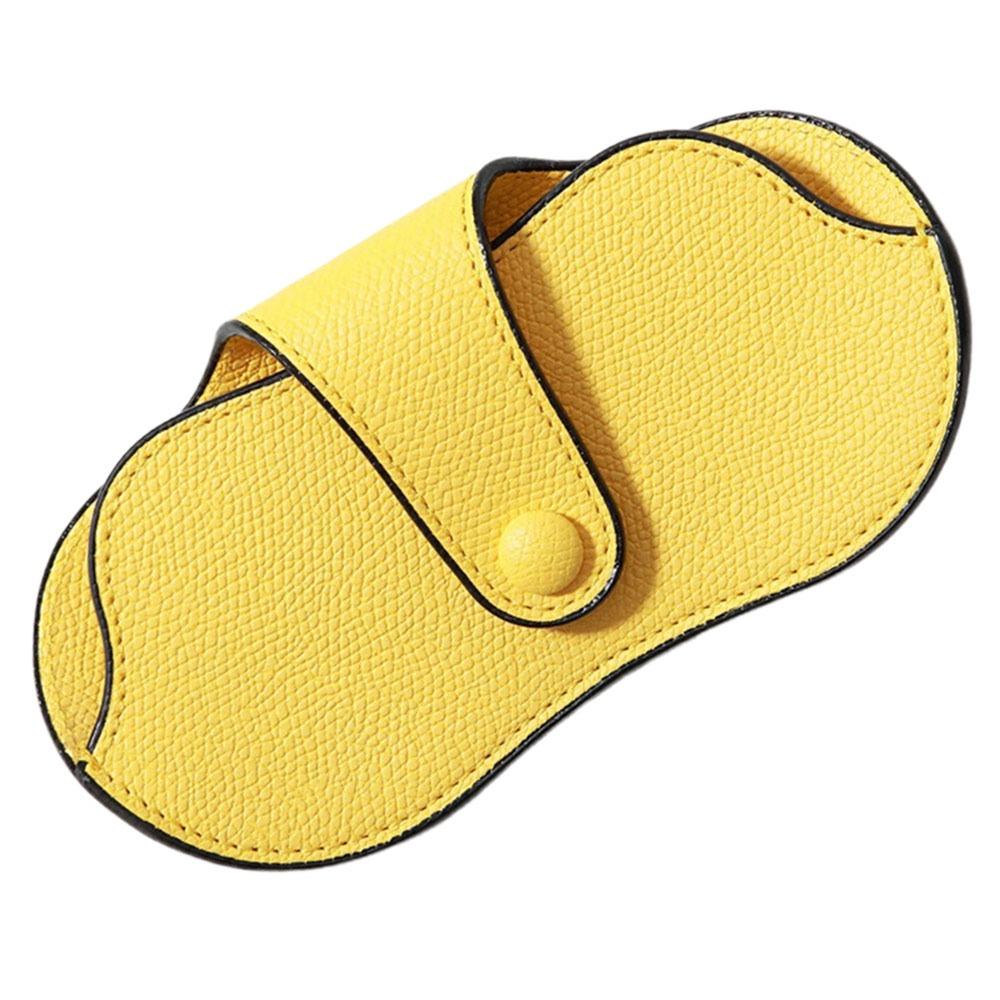 Durable Sunglasses Pouch Solid Color Hanging Sunglasses Sunglasses Storage Bag  Eyewear Accessories