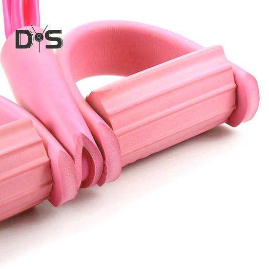 6-Tube Pedal Resistance Band Multifunction Tension Rope Elastic Yoga Pedal Puller Body Stretching Trainer Home Gym Workout Equipment