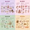 30pcs Pen Tip Vintage Series Creative Retro Handbook Decorative Stickers DIY Diary Scrapbook Aesthetic Stationery Stickers