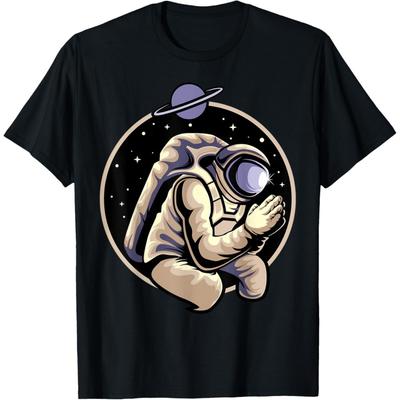 Astronaut Praying Gift for Astro T-Shirt(1)