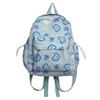 Schoolbag Cute Bear Schoolbag Casual Junior High School Students Go Out Travel Backpack Light Korean Version High School College Student Backpack 