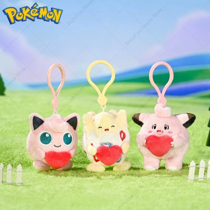 Mimikyu Gengar Snorlax Umbreon Plush Toy Keychain Kawaii Espeon Jigglypuff Sprigatito Quaxly Peluche Dolls Gift