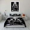 Retro Noir Couple Scene Bedding Duvet Cover Set  (1*Duvet Cover 2*Pillowcases, Without Duvet Insert)
