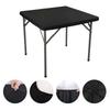 Square Fitted Table Cover Elastic Tablecloth Stretch Spandex Tables Top Cover Table Topper Cap for Dining Kitchen Home Party