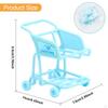 Cart Early Learing Multifunctional Pretend Play Supermarket Handcart Toy Trolley for Children Kids
