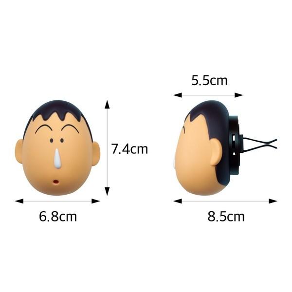 Belle Ament Maenggu Big Face Refillable Car Air Freshener, Fresh Cotton, 1 piece,Korean Car Acc