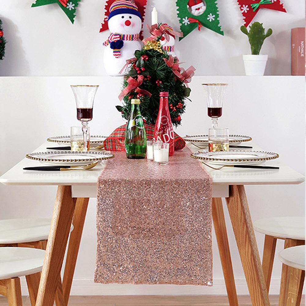 12 Packs 12 X 72 Inch Sequin Table Runner Glitter Dining for Birthday Wedding Baby Shower Bachelorette Holiday Celebration Party