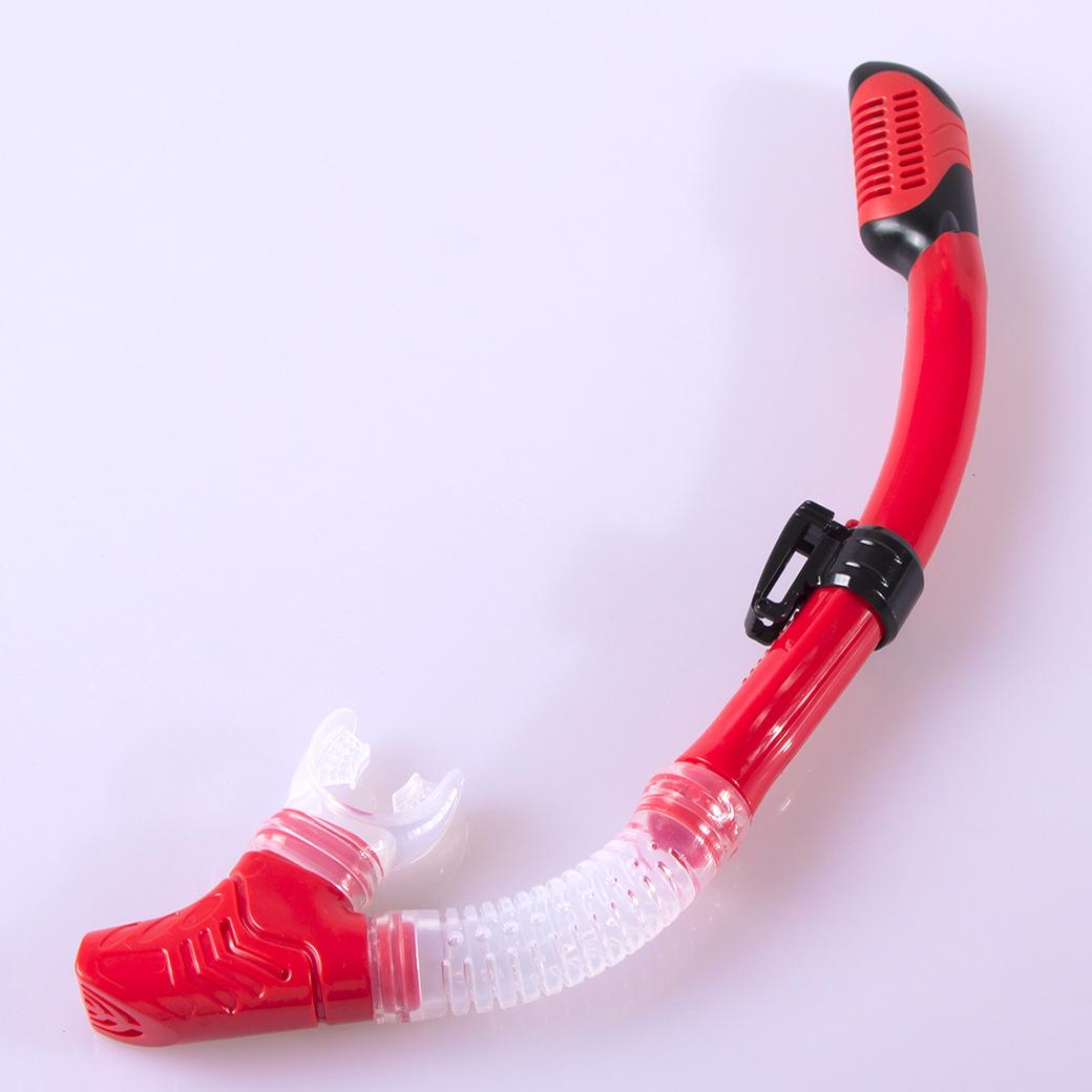 

Полностью сухая дыхательная трубка/силиконовая трубка для снорклинга S12 красный