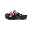 Crocs Classic Clog EVA Plaid Little Joy Beya Beach Cute Cartoon Hand-painted Niche Versatile Clogs for Men and Women Black