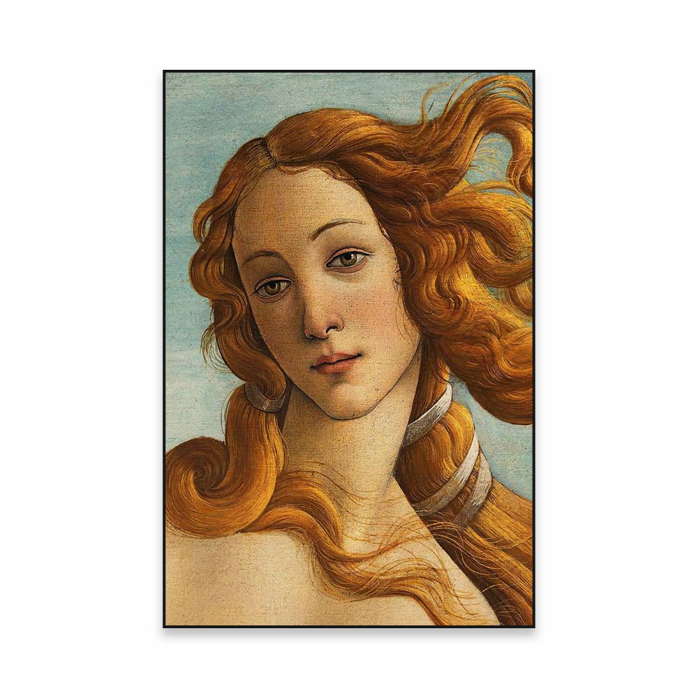 Classical Sandro Botticelli Oil Painting Poster Renaissance Art Prints Birth of Venus Canvas Painting Gallery Home Bedroom Decor