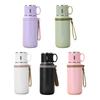 Cup 316 Stainless Steel Vacuum Insulated Bottle with Leakproof Lid And Portable Handle 2-in-1 Drinking Cup Wide Mouth for Hot Cold Drinks