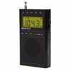 Portable AM/FM Digital Radio - Sanyo - Black - 13.5x3x7 Cm - 0.14 Kg - Analog - Battery Powered - AM/FM