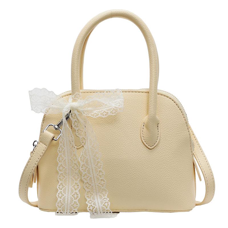 This Year's New Korean Version of Niche High-end Texture Simple Style Portable Shell Bag Casual Versatile Commuter Messenger Women's Bag