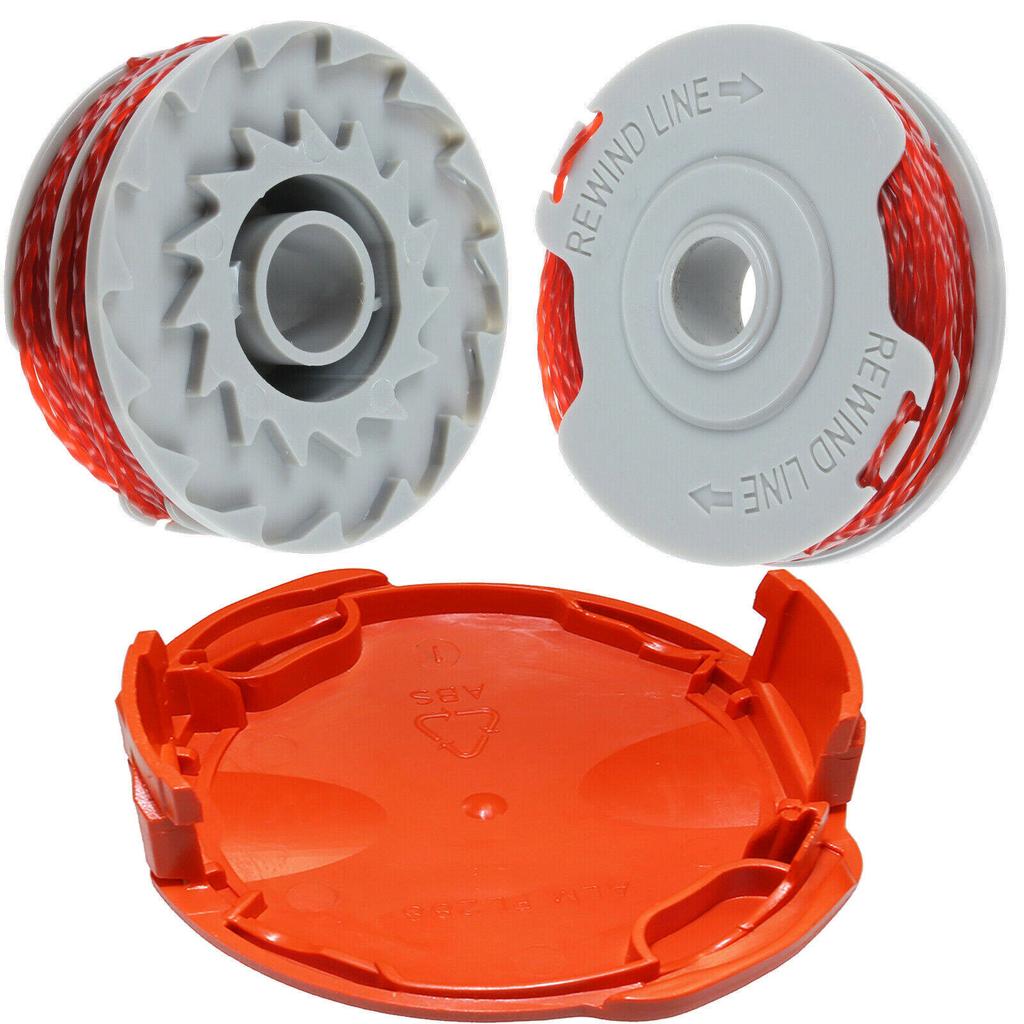 Trimmer Spool Line for Worx Replacement Grass Trimmer Line Spool Set  For Flymo Strimmer Trimmers