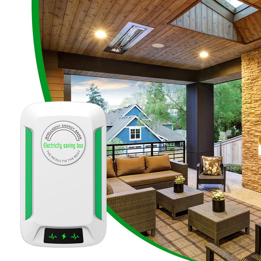 Power Saver ABS Electricity Saving Box Heat Resistant Intelligent Energy Saver for Household Office Market EU/US Plug