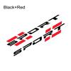 2PCS Car Body Side Skirts Sport Letters Stickers Vinyl Film Decals PVC Self-adhesive Car Body Exterior Decoration Accessories
