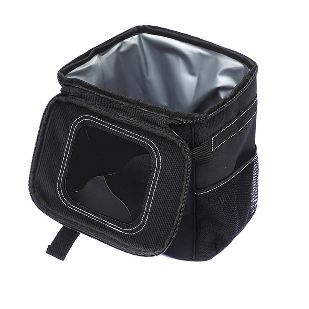 Universal Portable Fold Waterproof Car Trash Can Multipurpose Trash Bin Car Storage Hanging Car Garbage Bag Vehicle Organizer