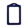 Custodia Porta Badge in Ecopelle Trasparente Porta Badge Lavoro Porta Biglietti da Visita Colorata Copri Badge Dipendente Carta di Credito