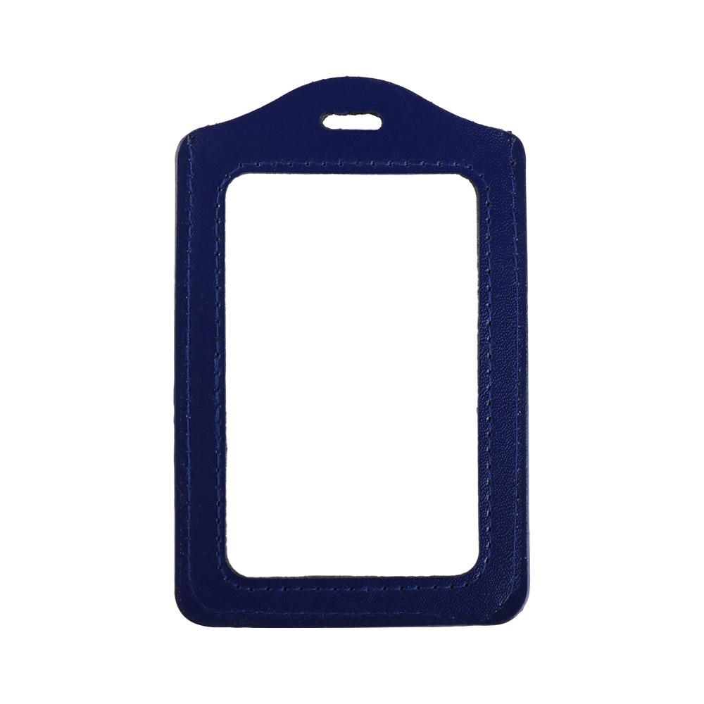 Custodia Porta Badge in Ecopelle Trasparente Porta Badge Lavoro Porta Biglietti da Visita Colorata Copri Badge Dipendente Carta di Credito
