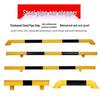 U-shaped Steel Parking Barrier