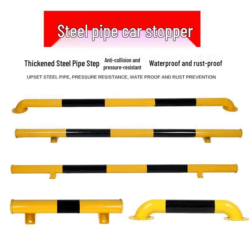 U-shaped Steel Parking Barrier