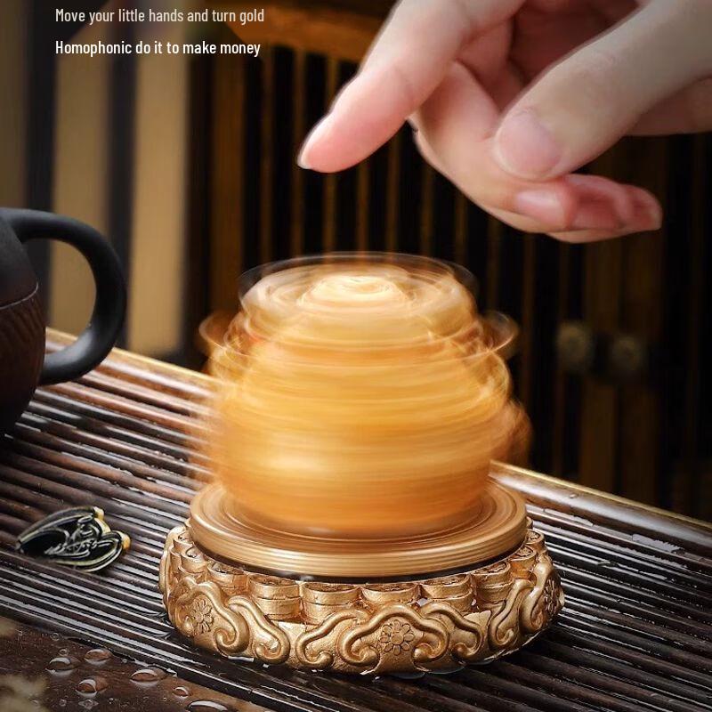Color-Changing Fortune Resin Tea Pet