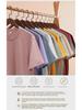 Unisex Pure Cotton Round Neck Short-Sleeve Casual T-Shirt