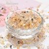 Natural Red Copper Rutilated Quartz Crystal Stone for Purification, Fish Tank Decoration, and Buddha Offerings.