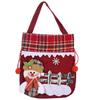 Santa Claus Christmas Gift Handbag Cloth Santa Claus Candy Bag Cute Xmas Drawstring Bag  Children's