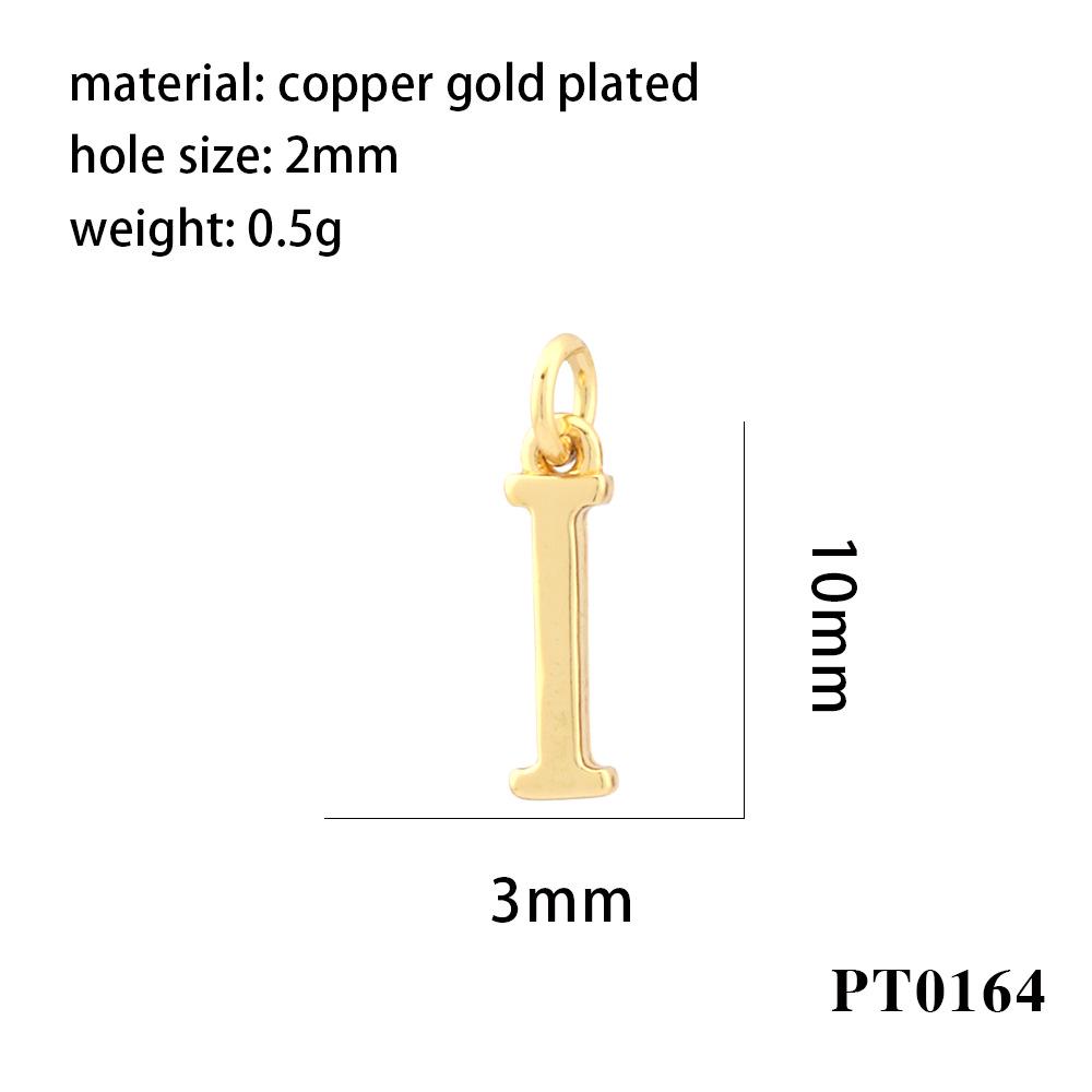 Pingentes de Alfabeto Vibrantes: Colar de Moda Simples e Colorido