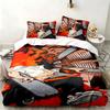 Chainsaw Man 3pc Set Perfect for Bedroom Use Comfortable Bedding Set Includes a Duvet Cover and Two Pillowcases Ideal Birthday or Christmas Gift