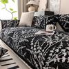 European Imperial Concubine Chenille Sofa Cushion Affordable Luxury Style Four Seasons Universal Sofa Cover Full Set Non-Slip Anti-Scratching
