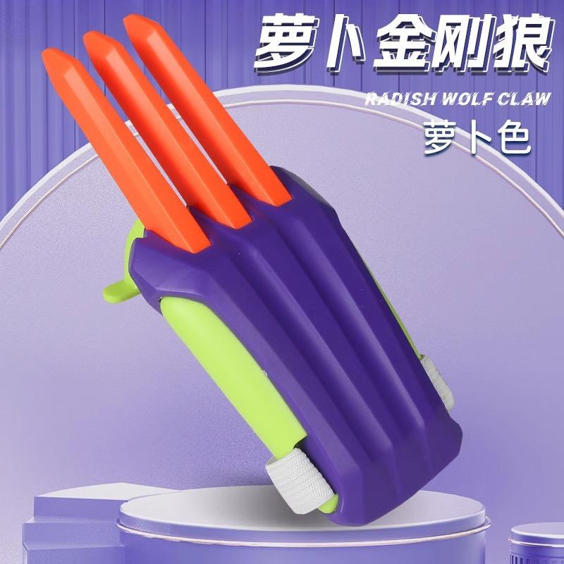 Radish Wolverine Claw, Retractable Decompression, New Strange Cool War Police Children's Toys, Gifts