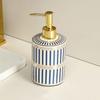 Lightweight Soap Dispenser Ceramic Shampoo Container Luxury Soap Pump Bottle  Beauty Shop