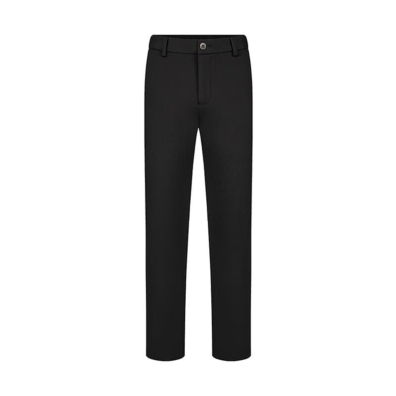 Men's Silk Blend Straight Fit Casual Pants