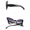 Ladies sunglasses, fashionable butterfly half-frame sunglasses