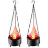 LED Artificial Flame Light, Hanging 3D Fake Fire Light, Simulated Flame Effect Light