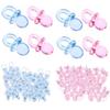 Table Scatter Charms Christening Baby Shower  Decoration Party Favors Baby  Pacifier Cake Decor