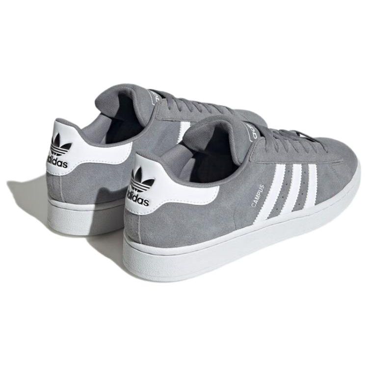Adidas Campus 2.0 Grau Weiß Unisex Sneaker Cloud-Weiß Core-Schwarz ID9843