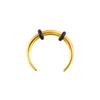 Damen Fake Piercing Nasenring Creolen Septum Piercing Nasenclip Rock HipHop Edelstahl Magnet Mode Körperschmuck